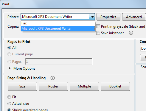 Adobe Acrobat Reader DC Printer Options.png